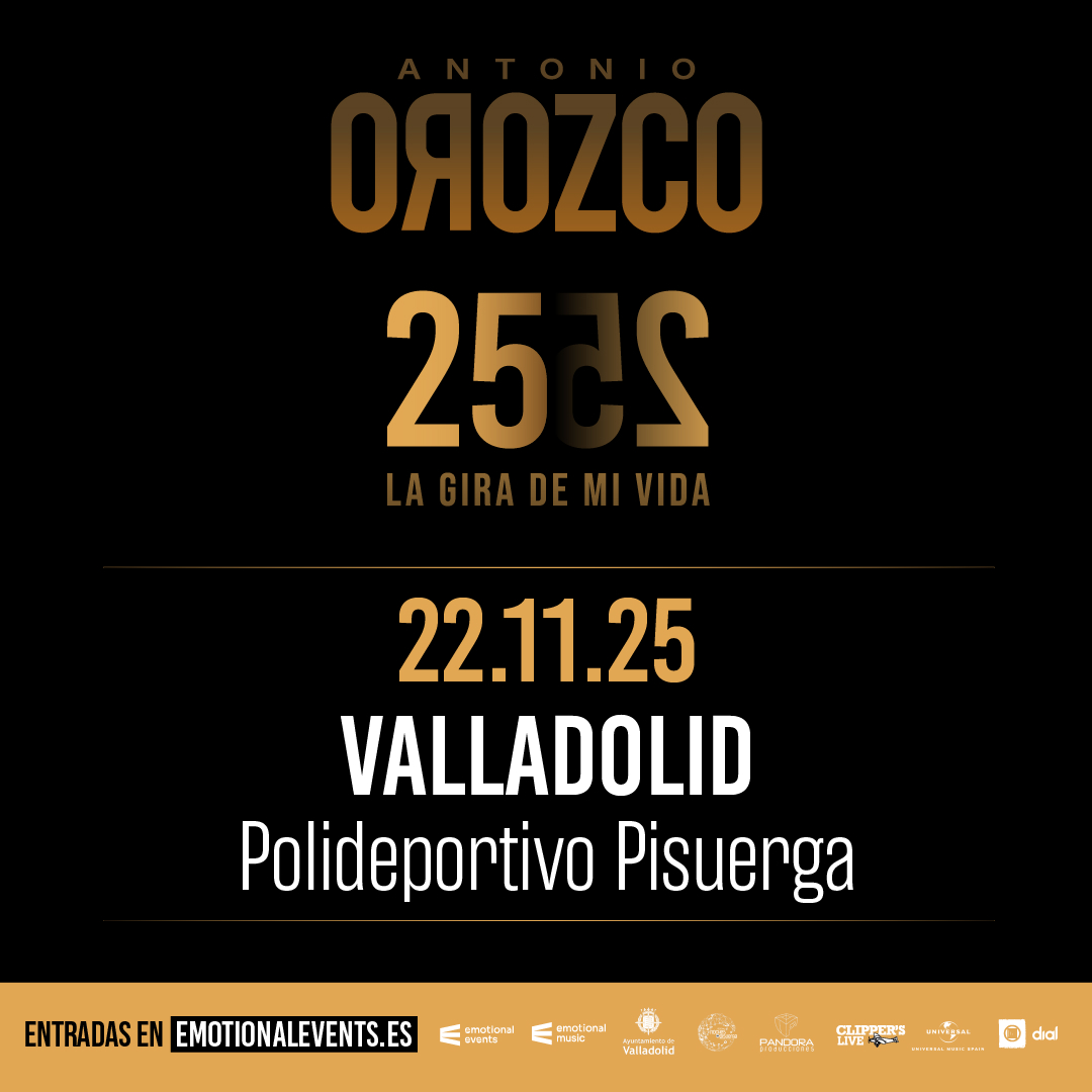 ANTONIO OROZCO “LA GIRA DE MI VIDA” Valladolid