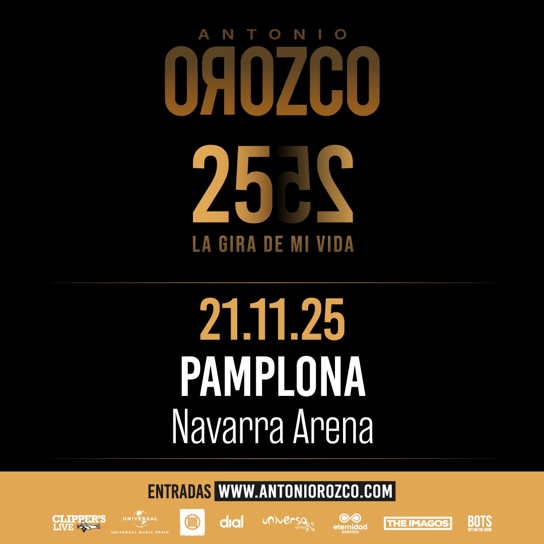 ANTONIO OROZCO “LA GIRA DE MI VIDA” Pamplona