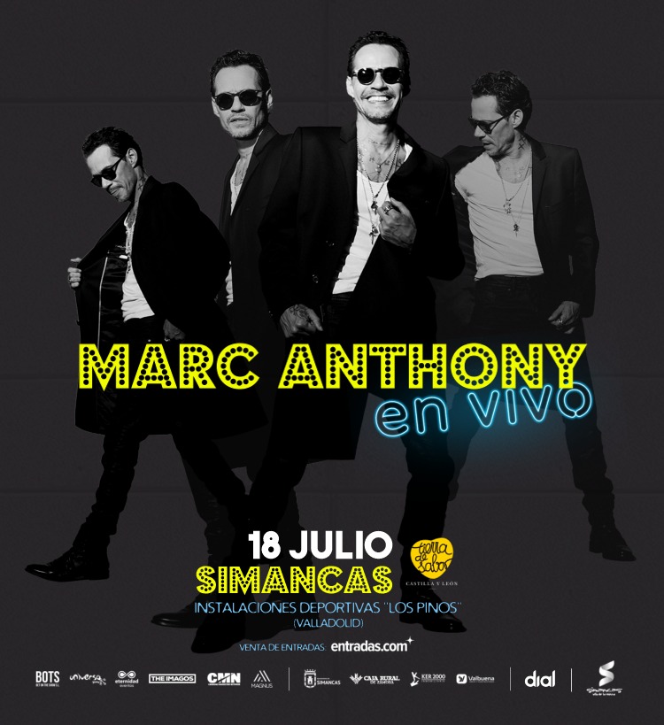 MARC ANTHONY "EN VIVO” Simancas Villa de la Música