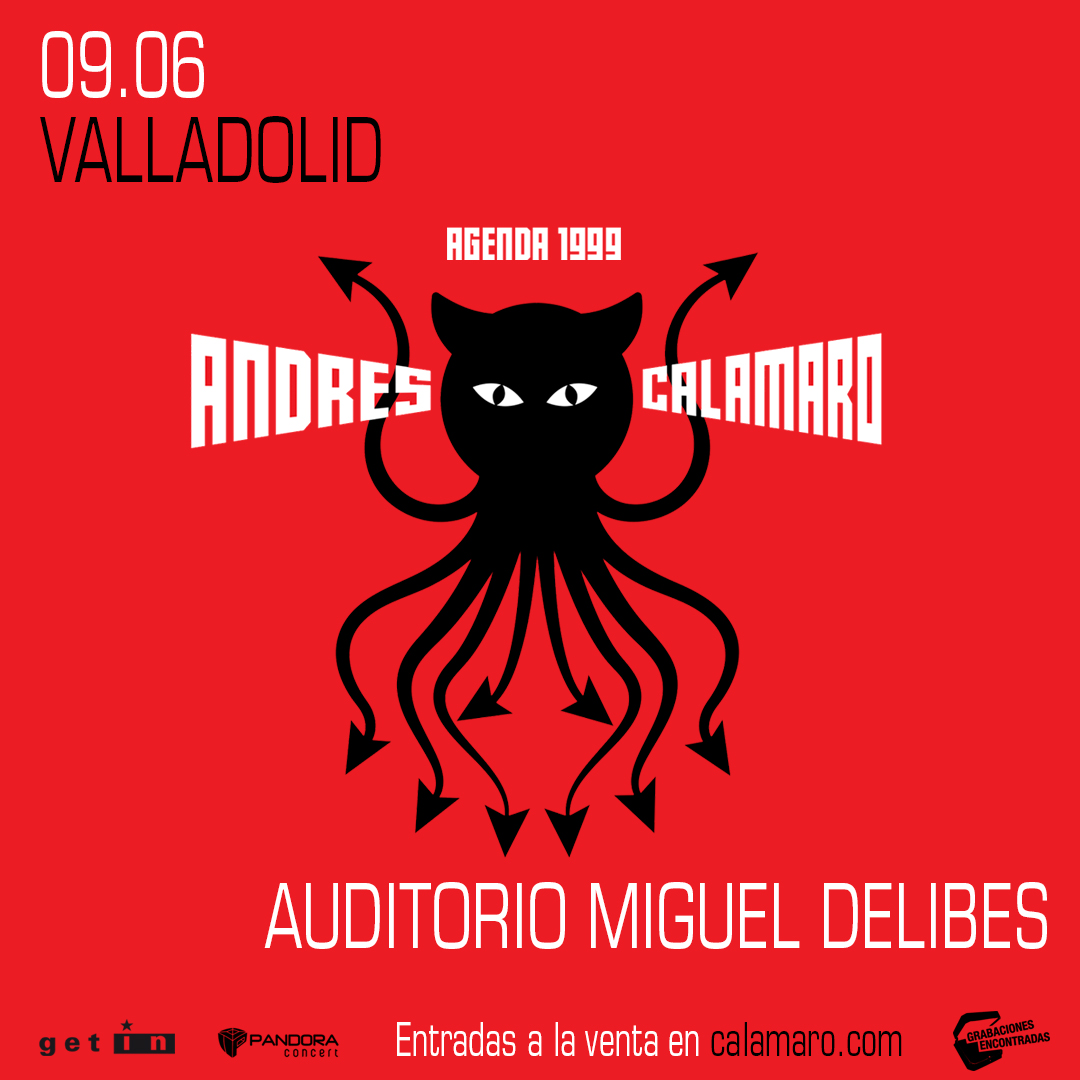 ANDRES CALAMARO “AGENDA 1999” Valladolid ANDRES CALAMARO “AGENDA 1999” Valladolid
