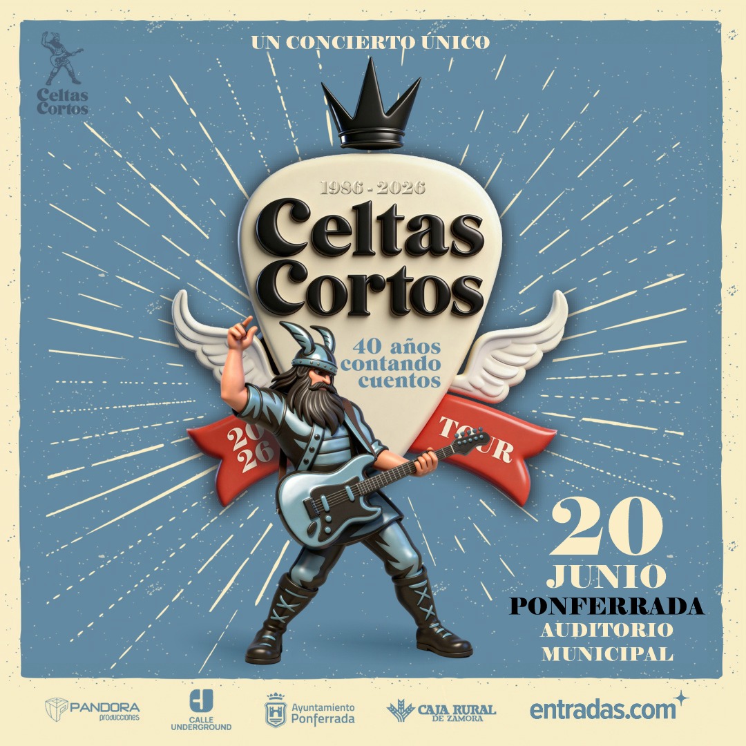 CELTAS CORTOS “40 AÑOS CONTANDO CUENTOS, TOUR 2026”