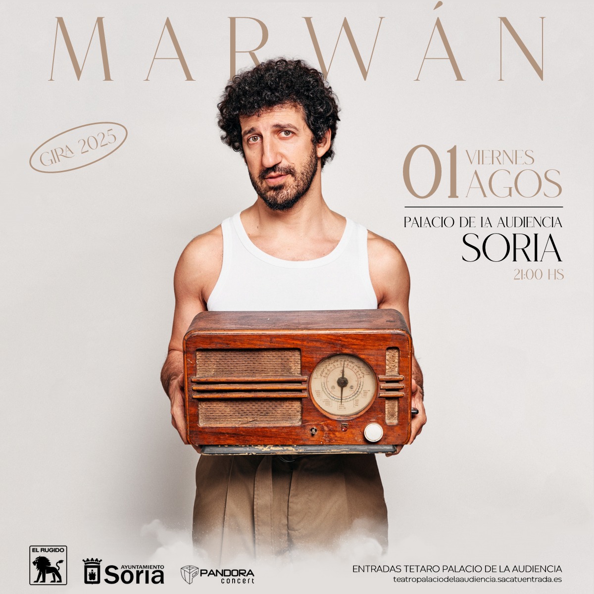 MARWÁN Soria con Pandora Producciones