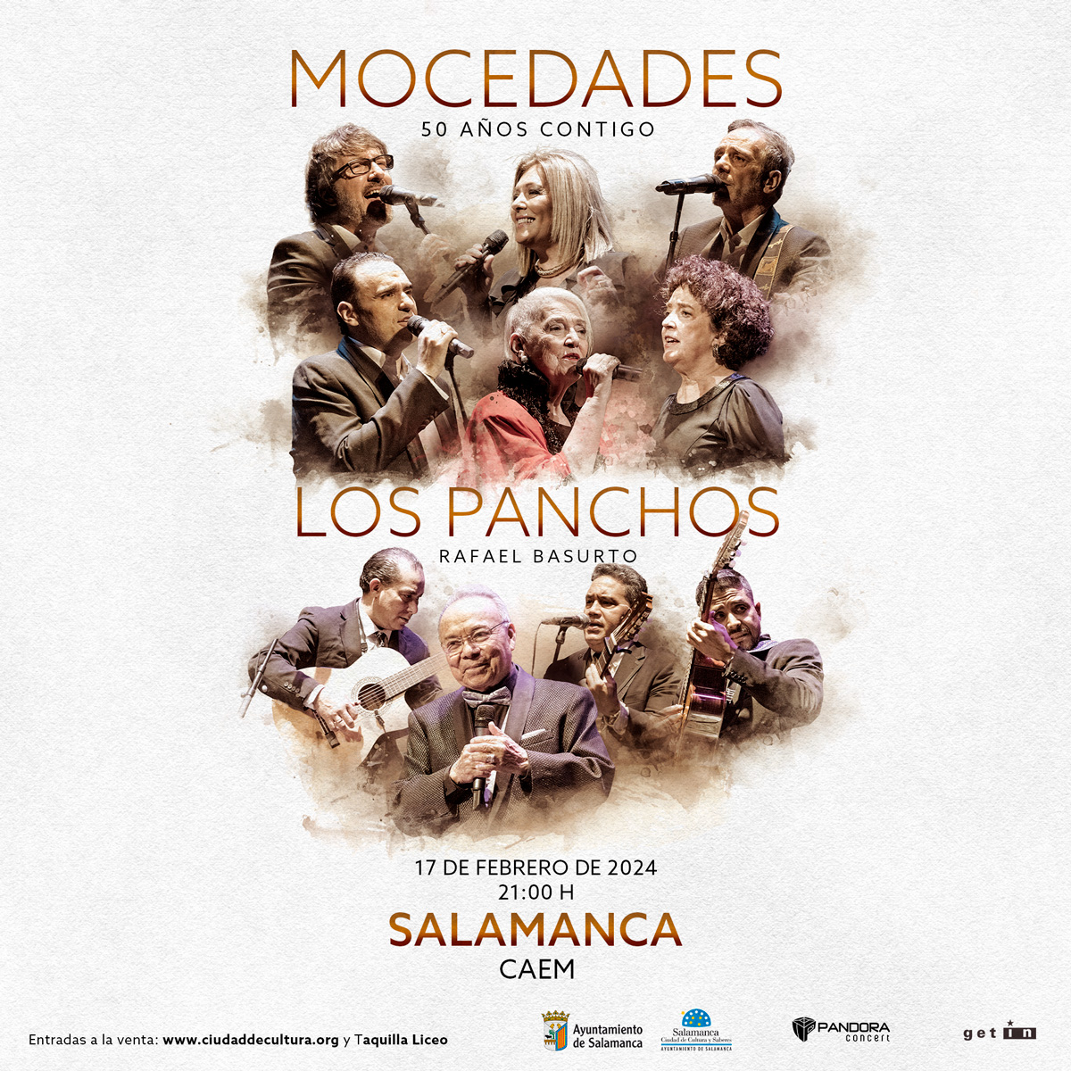 MOCEDADES Y LOS PANCHOS “50 años contigo” MOCEDADES Y LOS PANCHOS “50 años contigo”