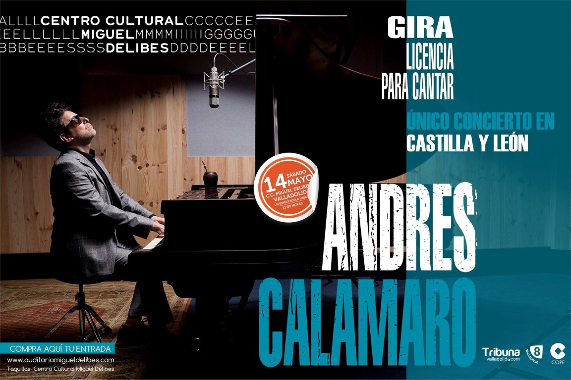 Andrés Calamaro Gira "Licencia para Cantar" - Valladolid - 2016