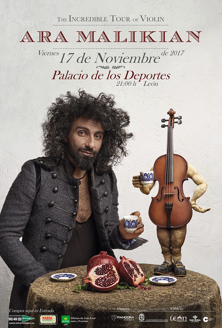 Pandora Producciones - Ara Malikian “Tour, La increible historia de violín” - León - Noviembre - 2017 Pandora Producciones - Ara Malikian “Tour, La increible historia de violín” - León - Noviembre - 2017