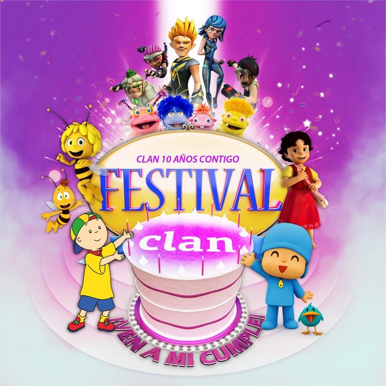 Pandora Producciones - Festival Clan "Ven a mi cumple" - Palencia - 2016