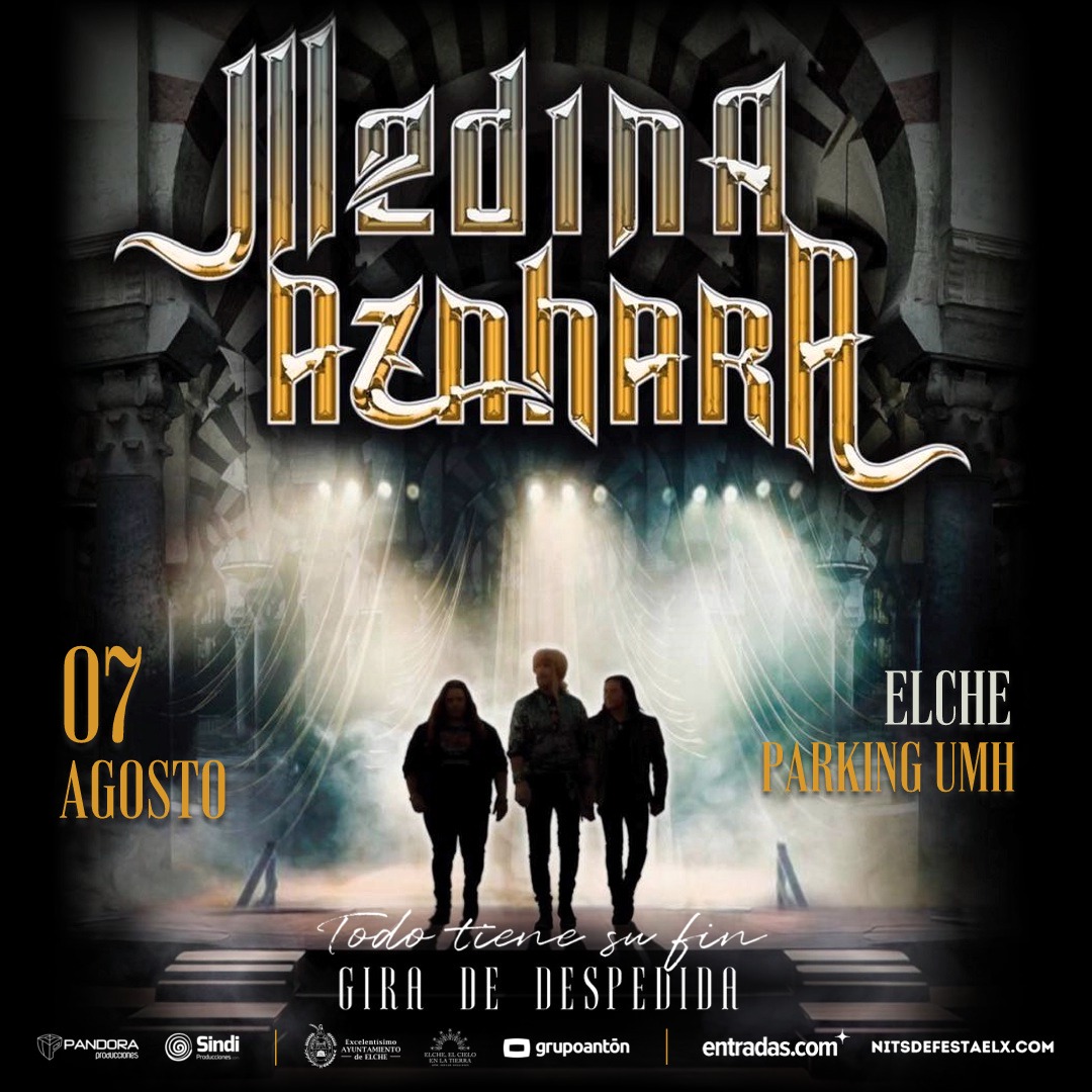 MEDINA AZAHARA "TODO TIENE SU FIN" GIRA DE DESPEDIDA Nit de Festa Elx 2025