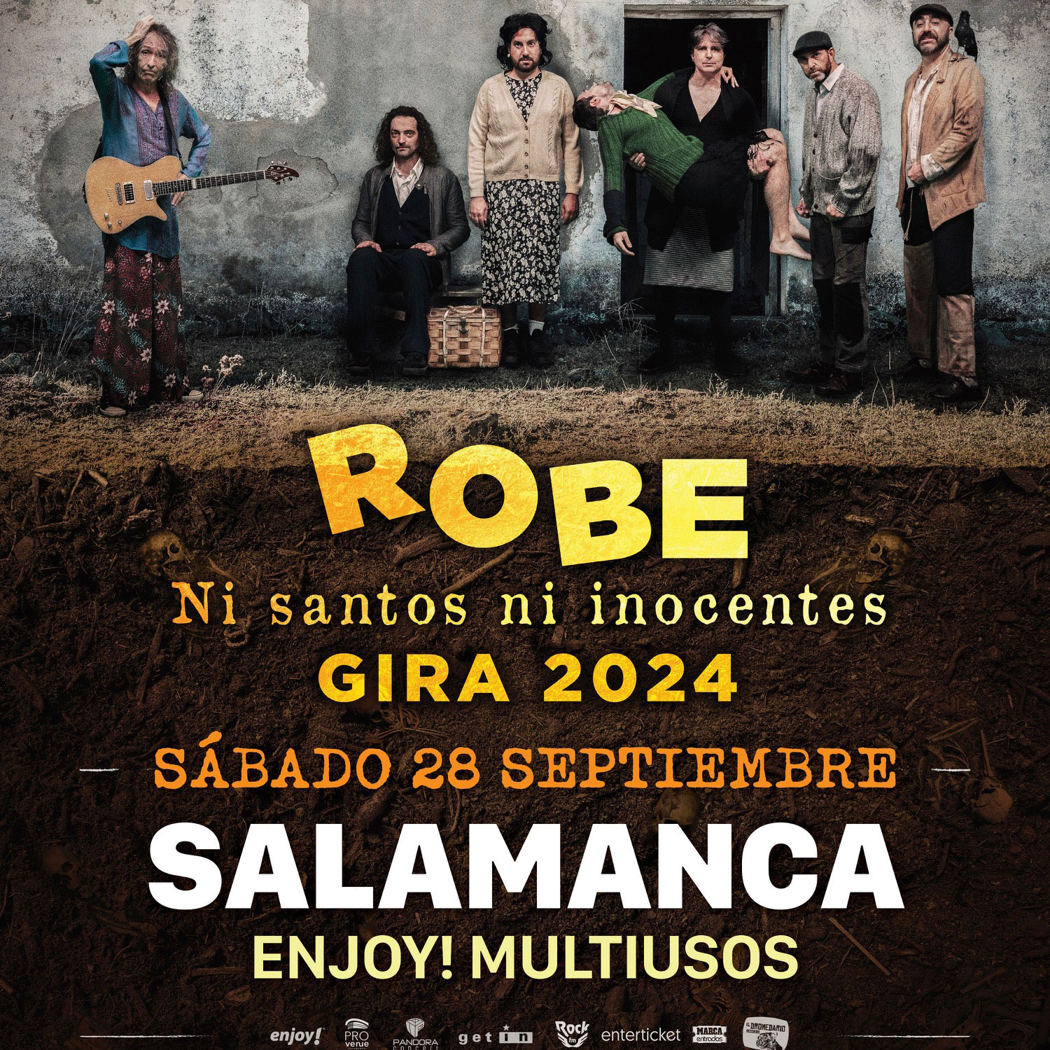 ROBE “NI SANTOS NI INOCENTES” Valladolid - Pandora Producciones ROBE “NI SANTOS NI INOCENTES” Valladolid - Pandora Producciones