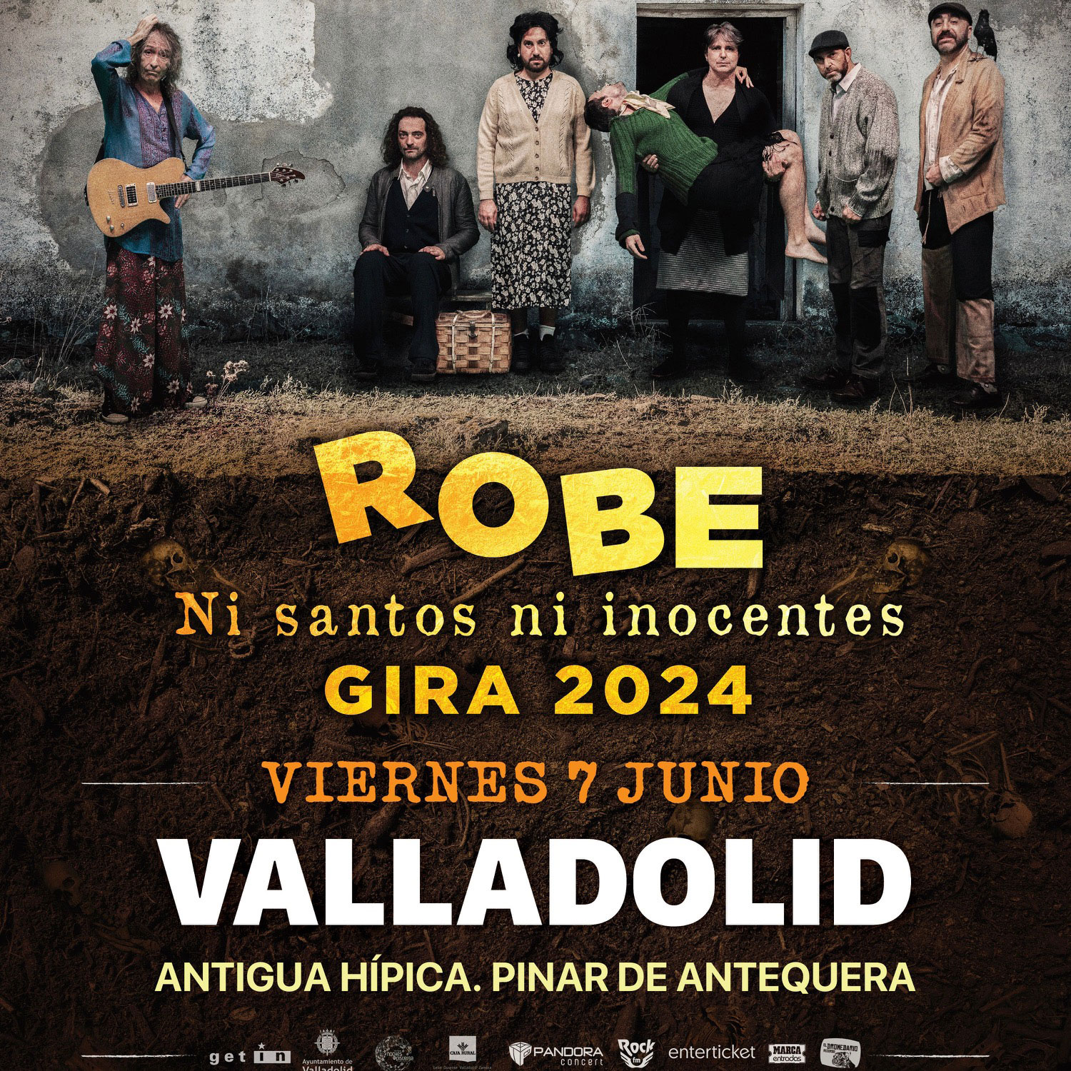 ROBE “NI SANTOS NI INOCENTES” Valladolid - Pandora Producciones ROBE “NI SANTOS NI INOCENTES” Valladolid - Pandora Producciones