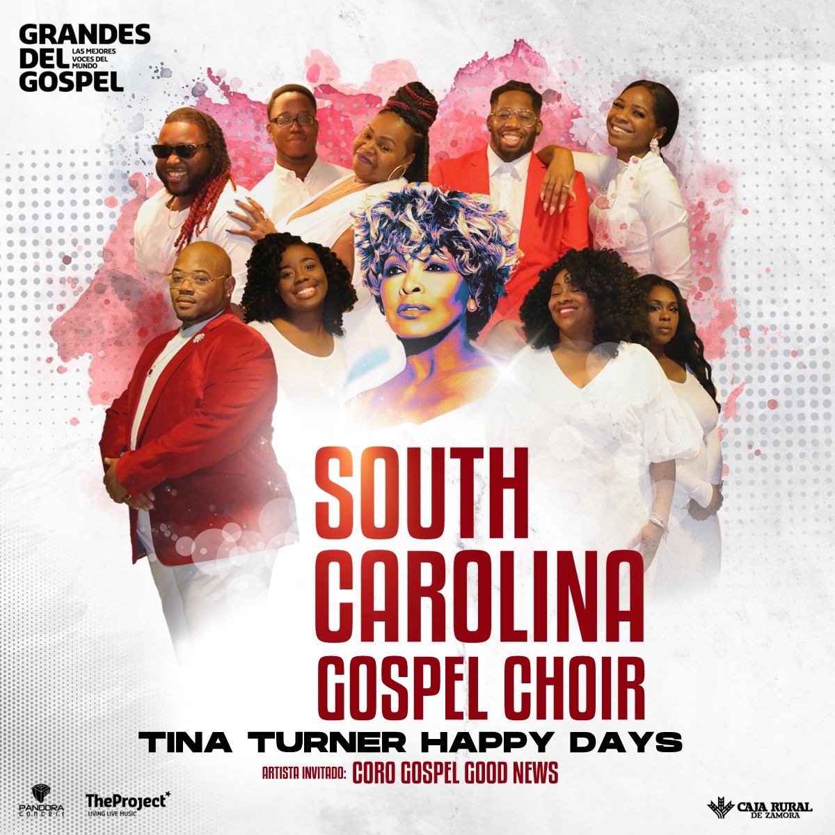 THE SOUTH CAROLINA GOSPEL CHOIR “TINA TURNER HAPPY DAYS“ + CORO INVITADO, GOOD NEWS GOSPEL THE SOUTH CAROLINA GOSPEL CHOIR “TINA TURNER HAPPY DAYS“ + CORO INVITADO, GOOD NEWS GOSPEL