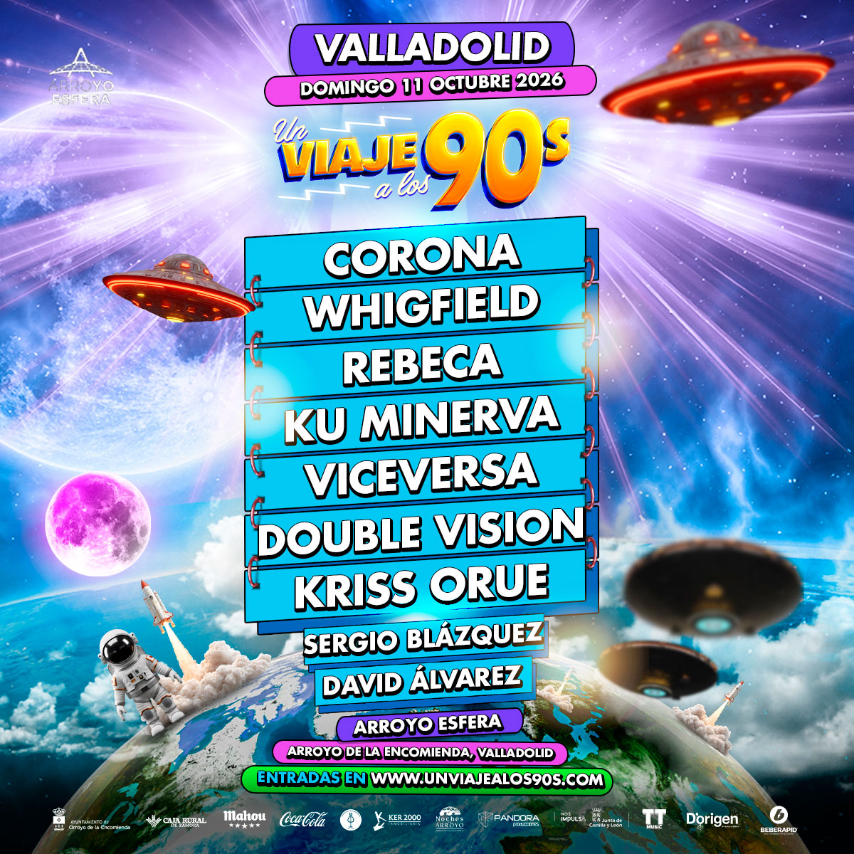 VIAJE A LOS 90s Arroyo Esfera