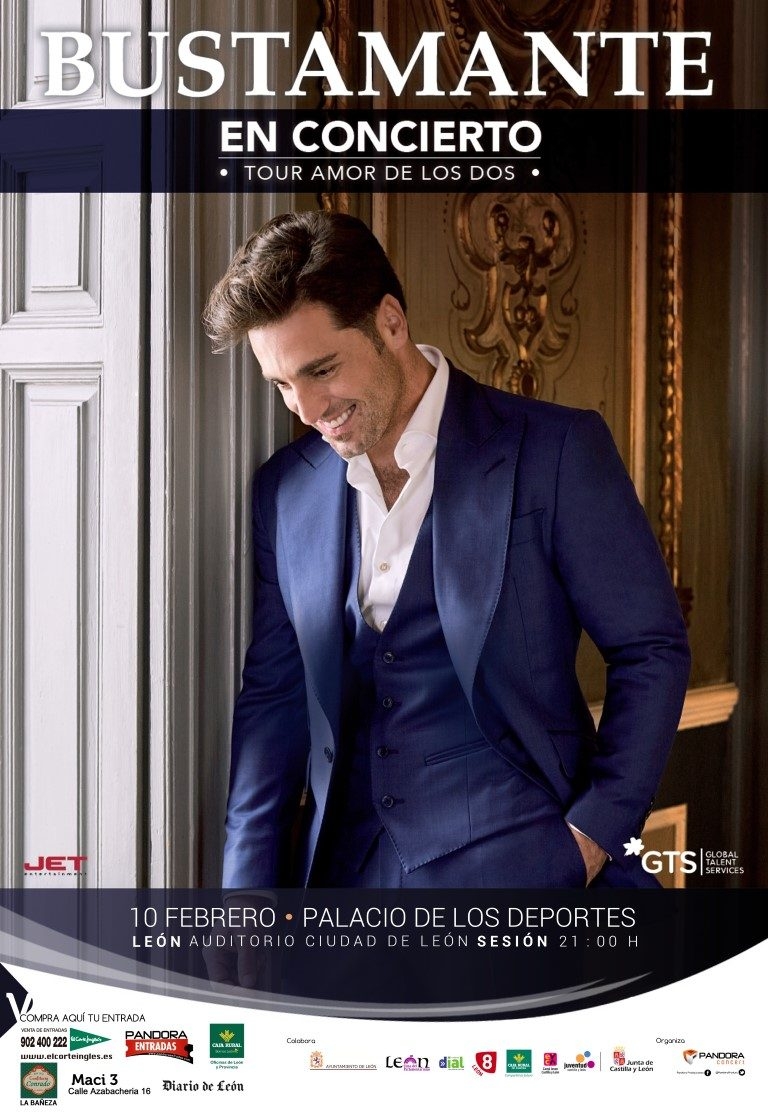 Se ponen a la venta las entradas para Bustamante en León