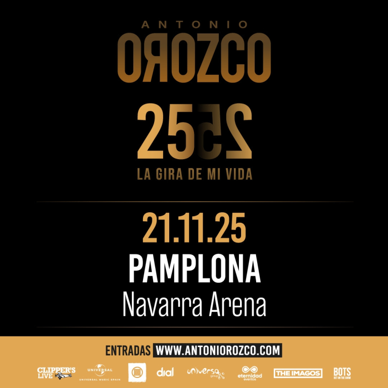 ANTONIO OROZCO “LA GIRA DE MI VIDA” Pamplona