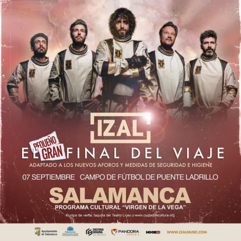 Pandora Producciones - IZAL EN CONCIERTO “EL PEQUEÑO GRAN FINAL DEL VIAJE” - Salamanca - 2021