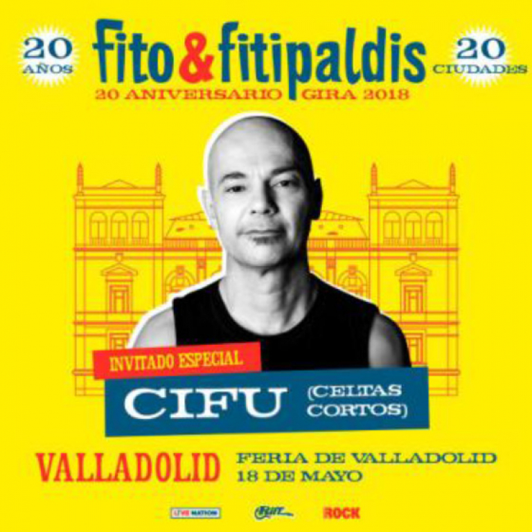 Pandora Producciones - Noches del Pisuerga - Valladolid - 2018 - Fito - 20 Aniversario Gira