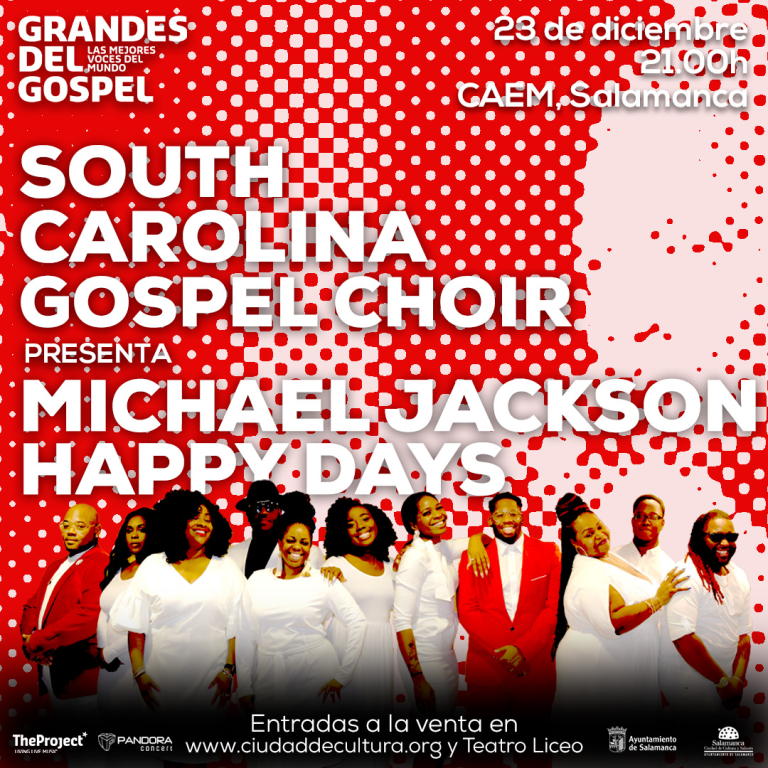 THE SOUTH CAROLINA GOSPEL CHOIR “MICHAEL JACKSON HAPPY DAY”