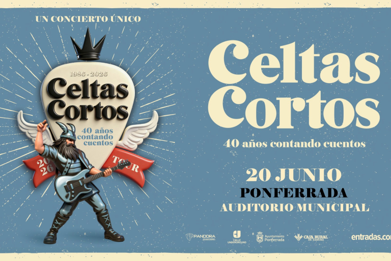 CELTAS CORTOS EXTIENDE SU EXITOSA GIRA “40 AÑOS CONTANDO CUENTOS” Y ANUNCIA FECHA EN PONFERRADA