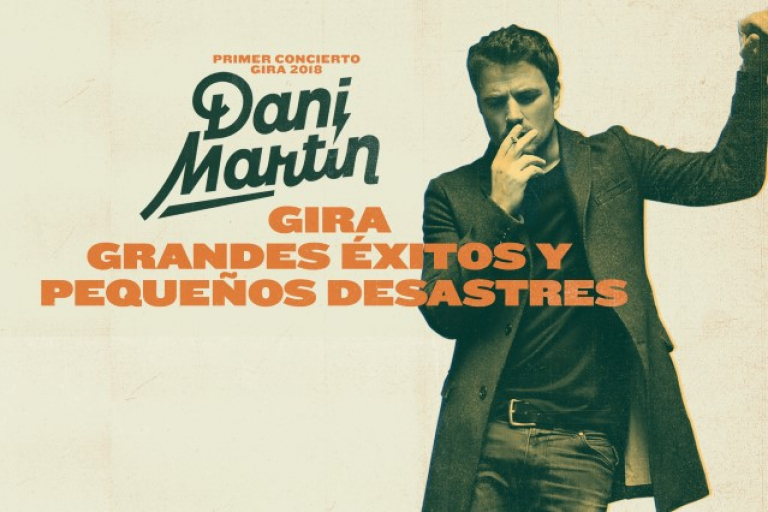 Pandora Producciones - Dani Martín será el plato estrella en la Segunda Edición del ciclo ‘Atardeceres en el Archivo’ en Simancas con la gira ‘Grandes Éxitos y Pequeños Desastres’